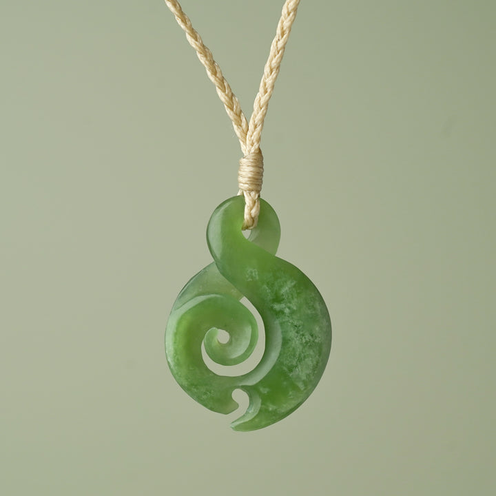 Small Pikorua Koru Pendant