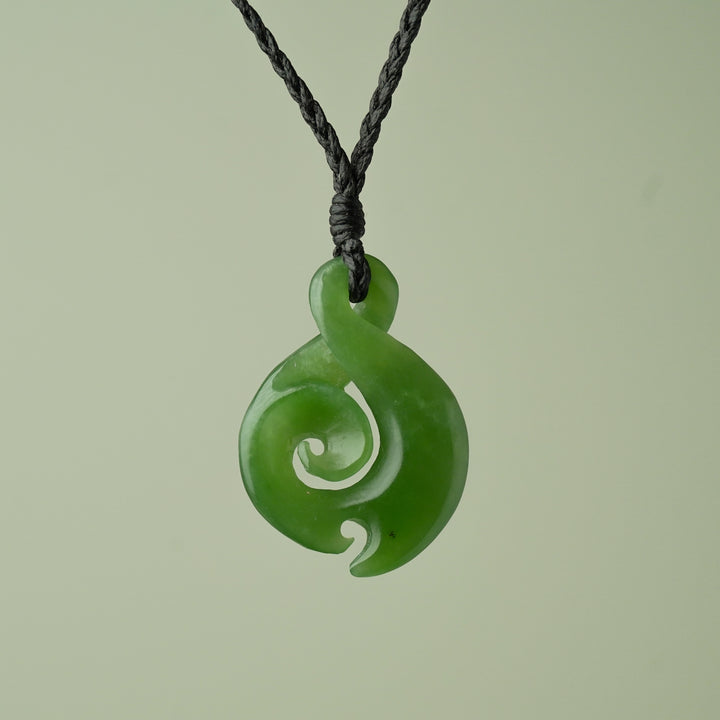 Small Pikorua Koru Pendant