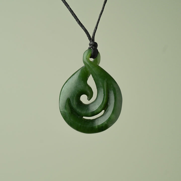 Pikorua Koru Pounamu Large