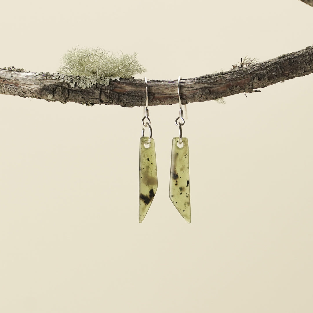 Extra Small Tangiwai Pounamu Earrings 35mm