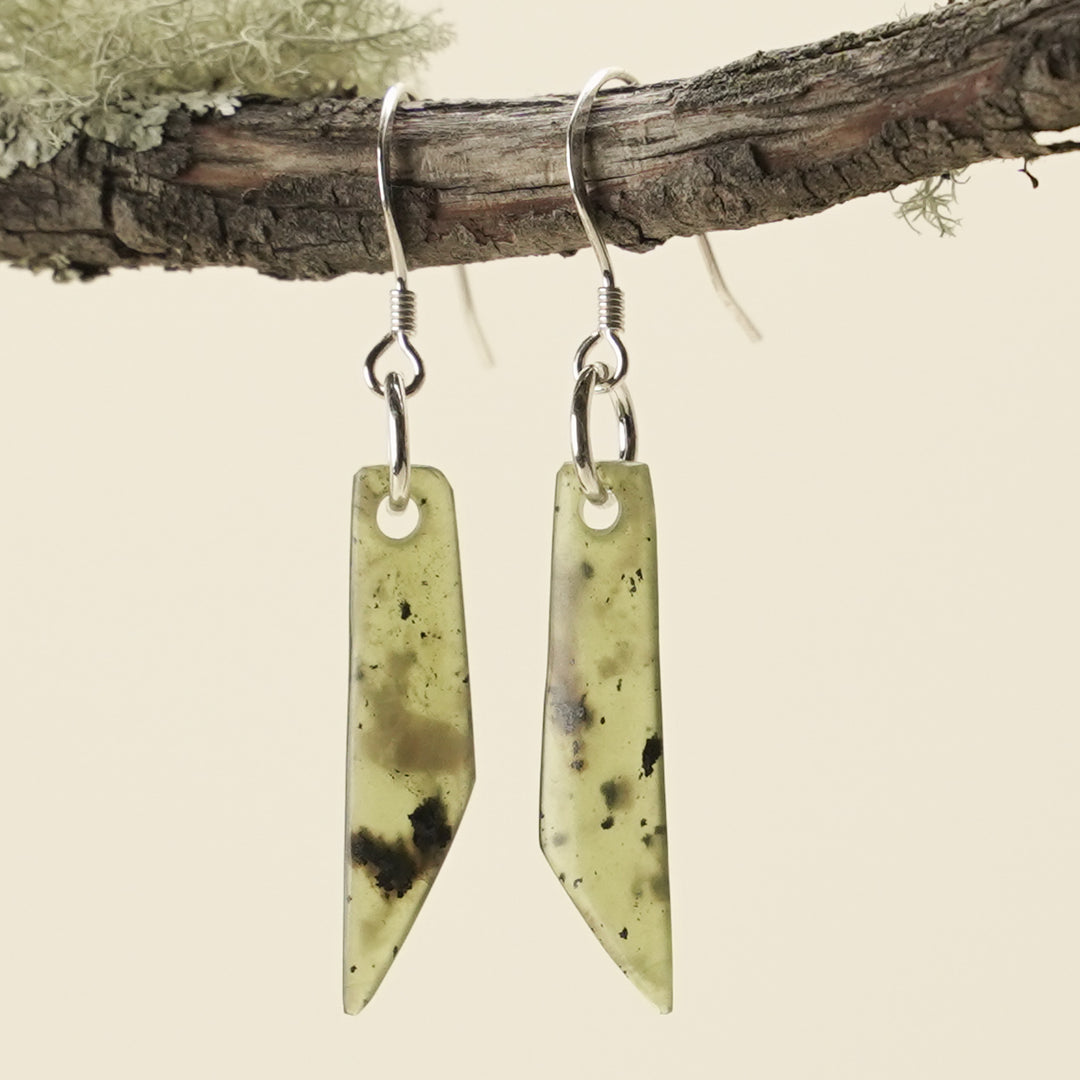 Extra Small Tangiwai Pounamu Earrings 35mm