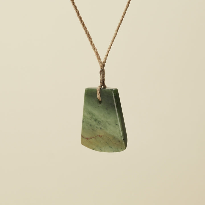 Toki Inanga Medium Pounamu, Tan Binding