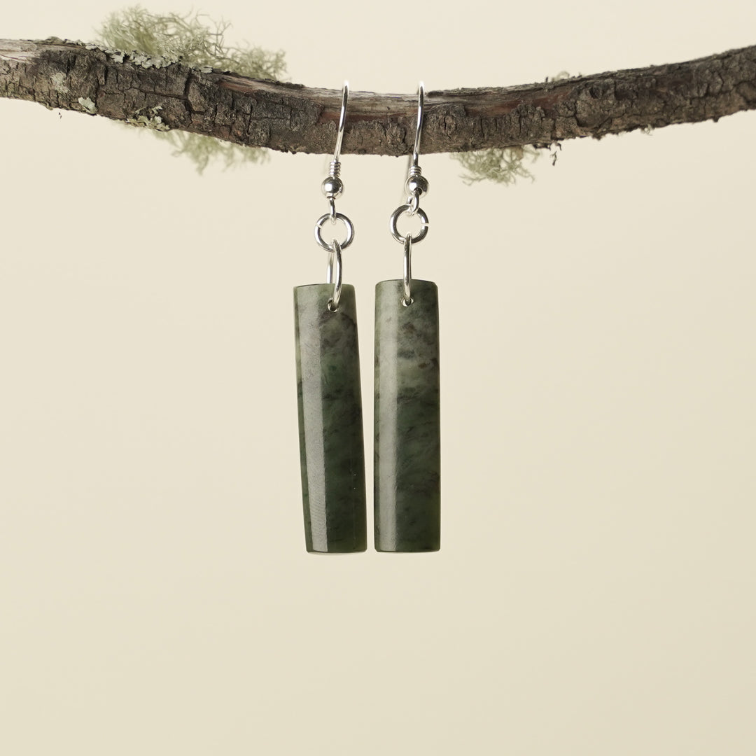 Drop Pounamu Extra Small Earrings 35mm