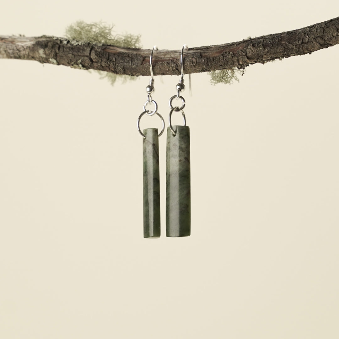 Drop Pounamu Extra Small Earrings 35mm