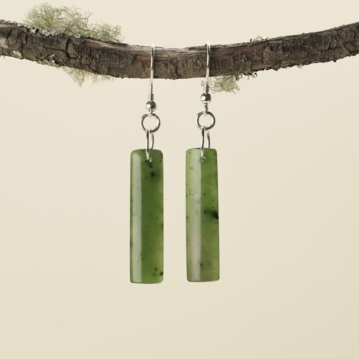 Drop Pounamu Extra Small Earrings 35mm