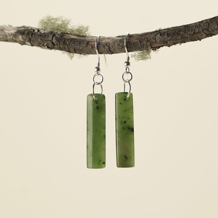 Drop Pounamu Extra Small Earrings 35mm