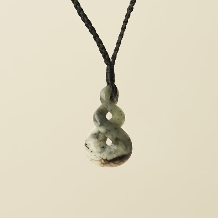 Kōkopu Pikorua Pounamu Medium Pendant