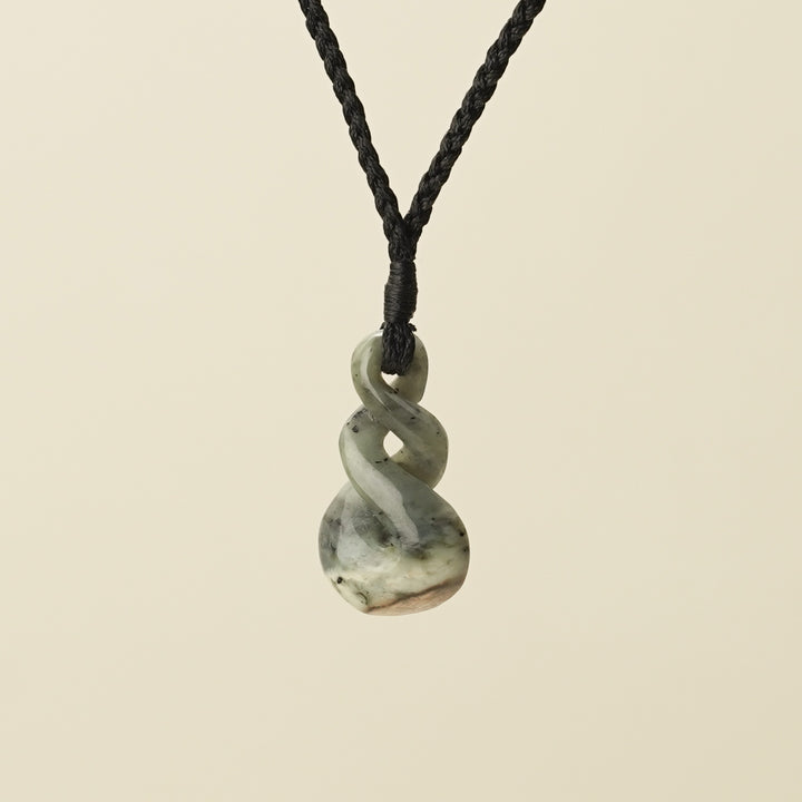 Kōkopu Pikorua Pounamu Medium Pendant