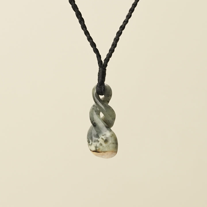 Kōkopu Pikorua Pounamu Medium Pendant