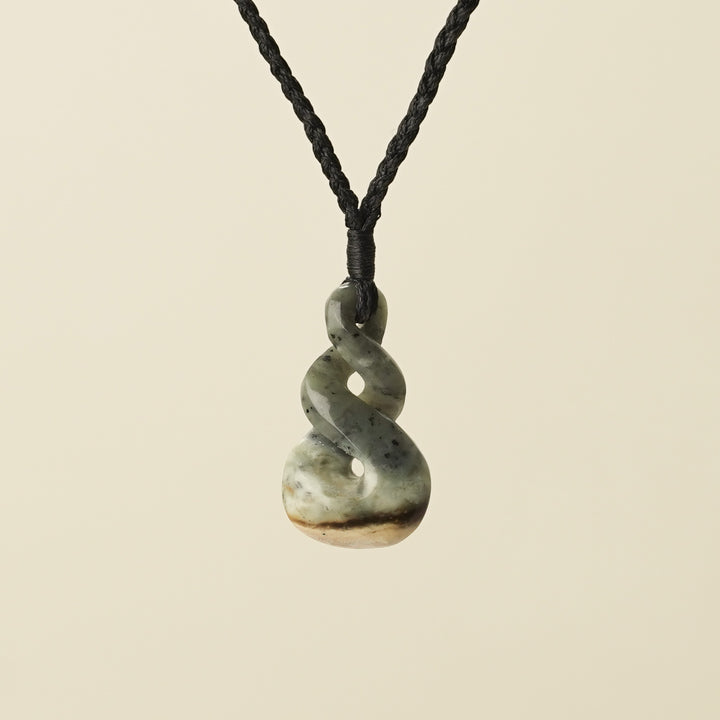 Kōkopu Pikorua Pounamu Medium Pendant