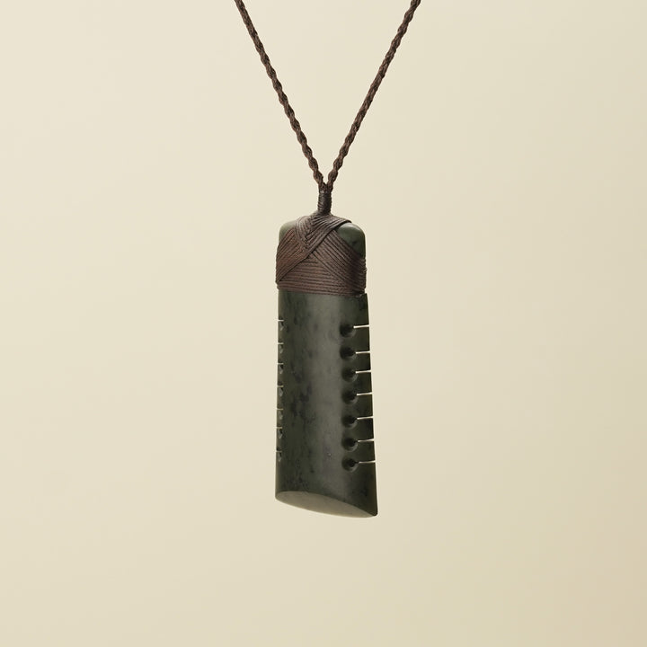 Toki Notched Pounamu Large