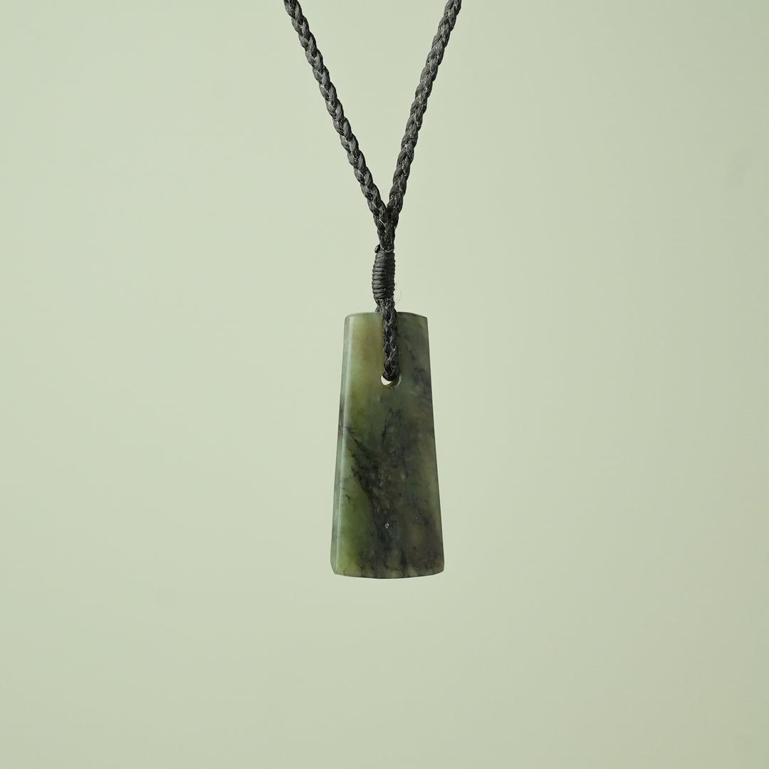 Small Medium Kawakawa Pounamu Toki Pendant