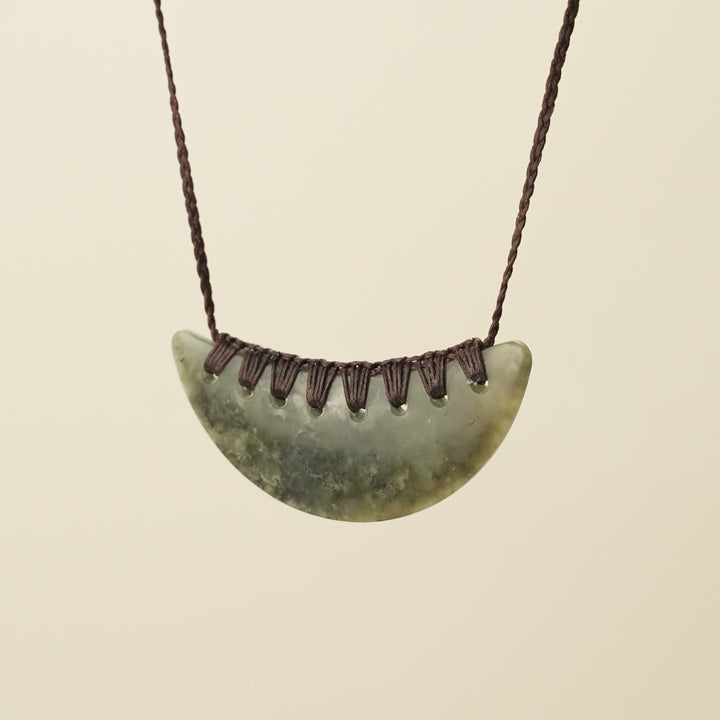 Kōuma Breastplate Hapopo Pounamu Large Pendant
