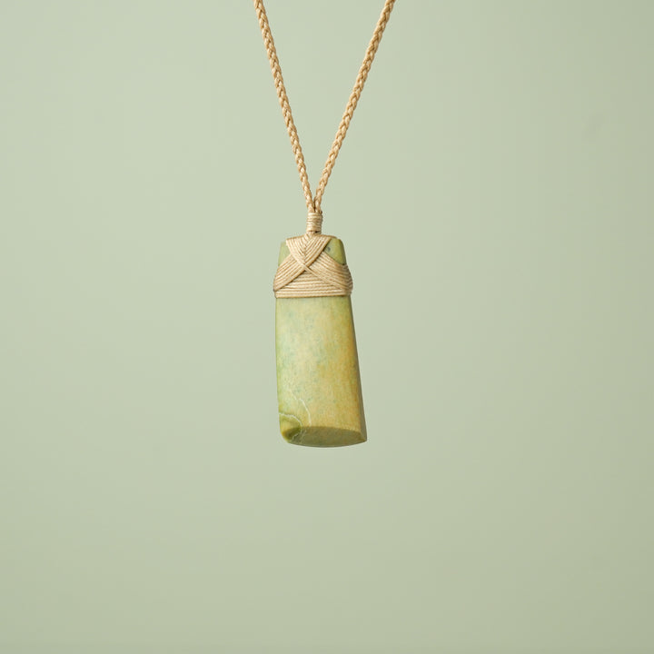 Medium Raukaraka Pounamu Toki Pendant