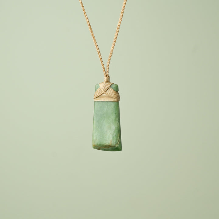 Medium Raukaraka Pounamu Toki Pendant