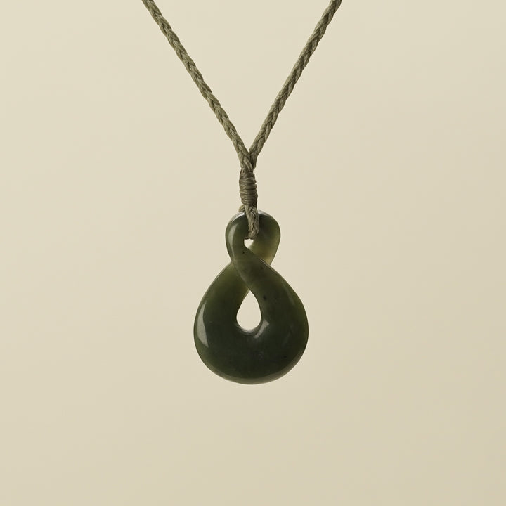 Pikorua Pounamu Medium Pendant