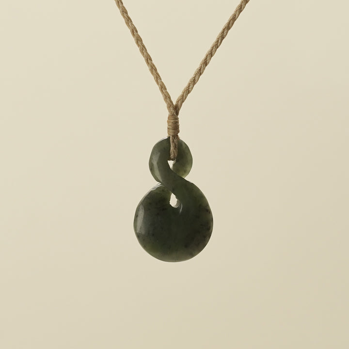 Pikorua Pounamu Medium Pendant