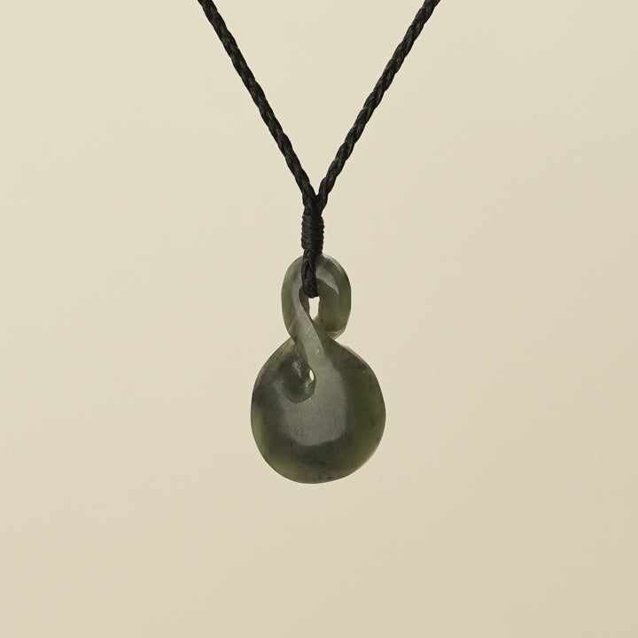 Pikorua Pounamu Medium Pendant