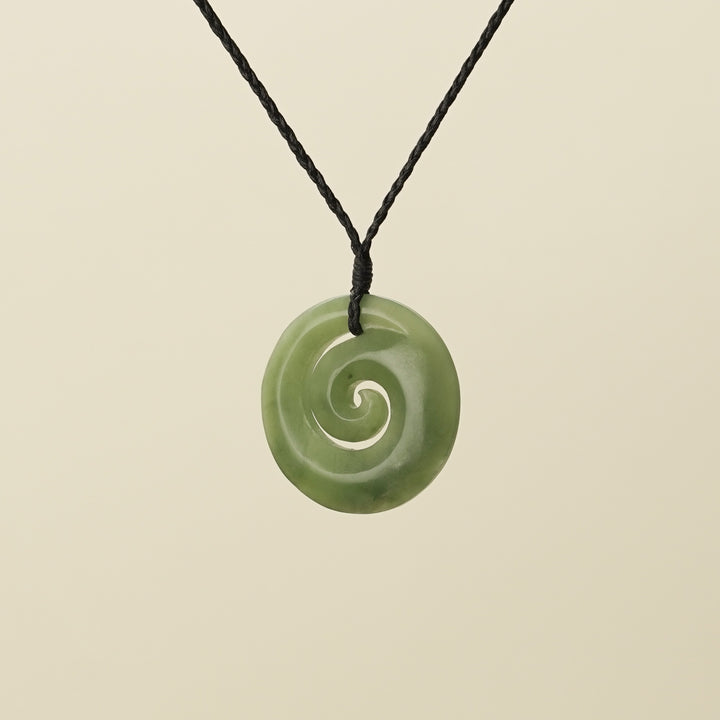 Koru Kahurangi Medium Pounamu Pendant