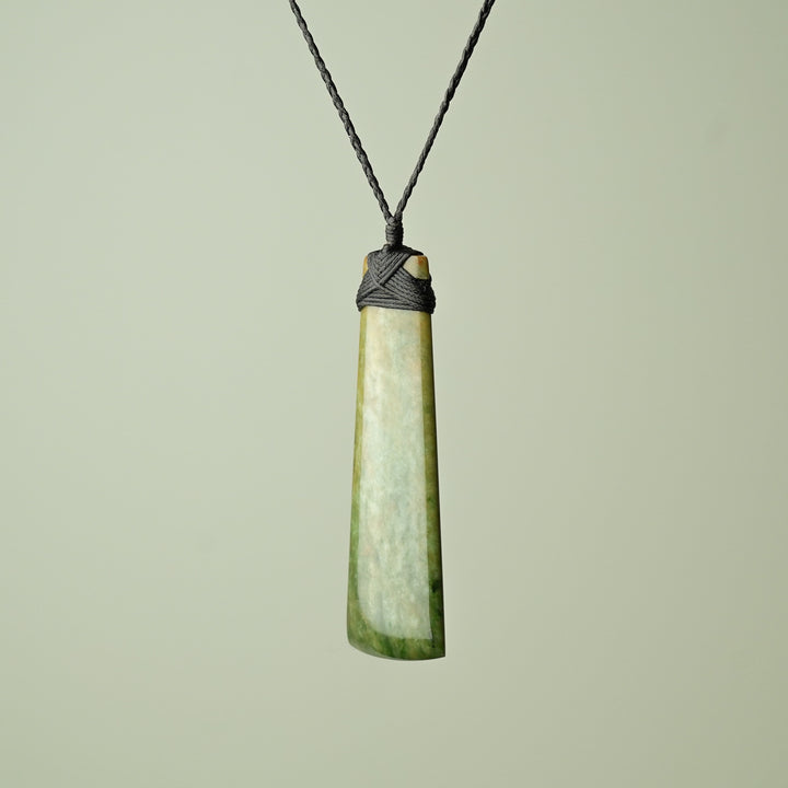 Extra Large Greenstone Toki, Matte