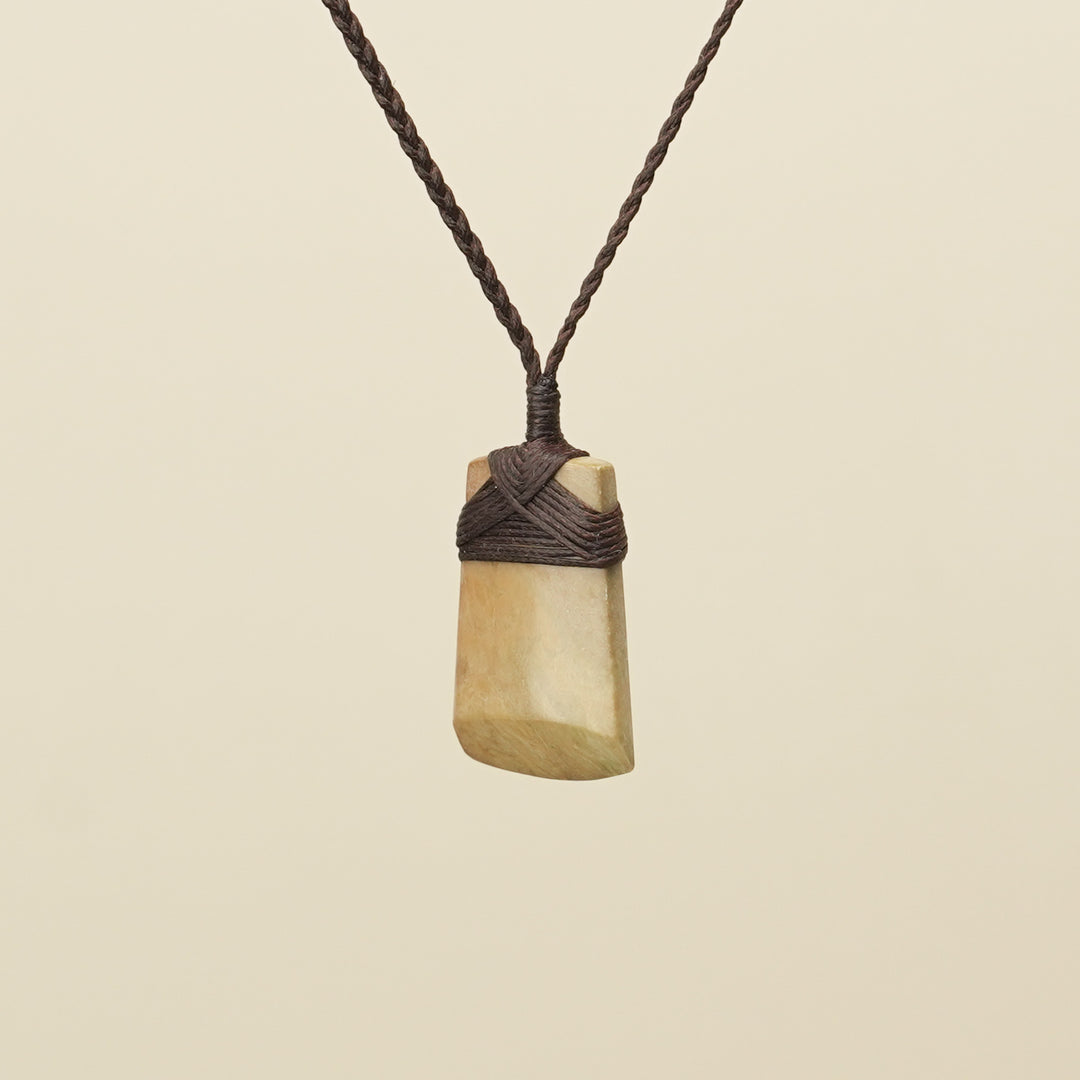 Toki Raukaraka Pounamu Small Pendant