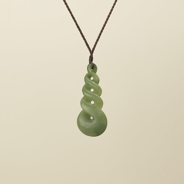 Pikorua Kahurangi Pounamu Large Pendant