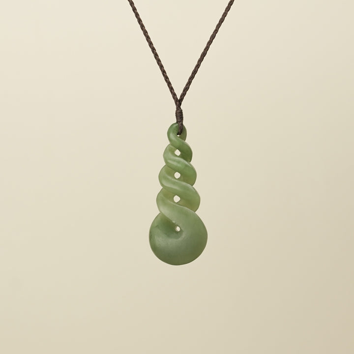 Pikorua Kahurangi Pounamu Large Pendant
