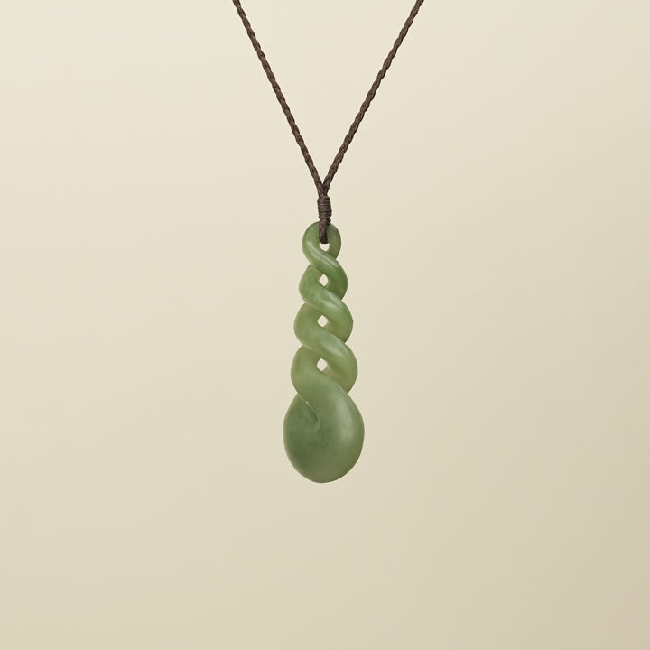 Pikorua Kahurangi Pounamu Large Pendant