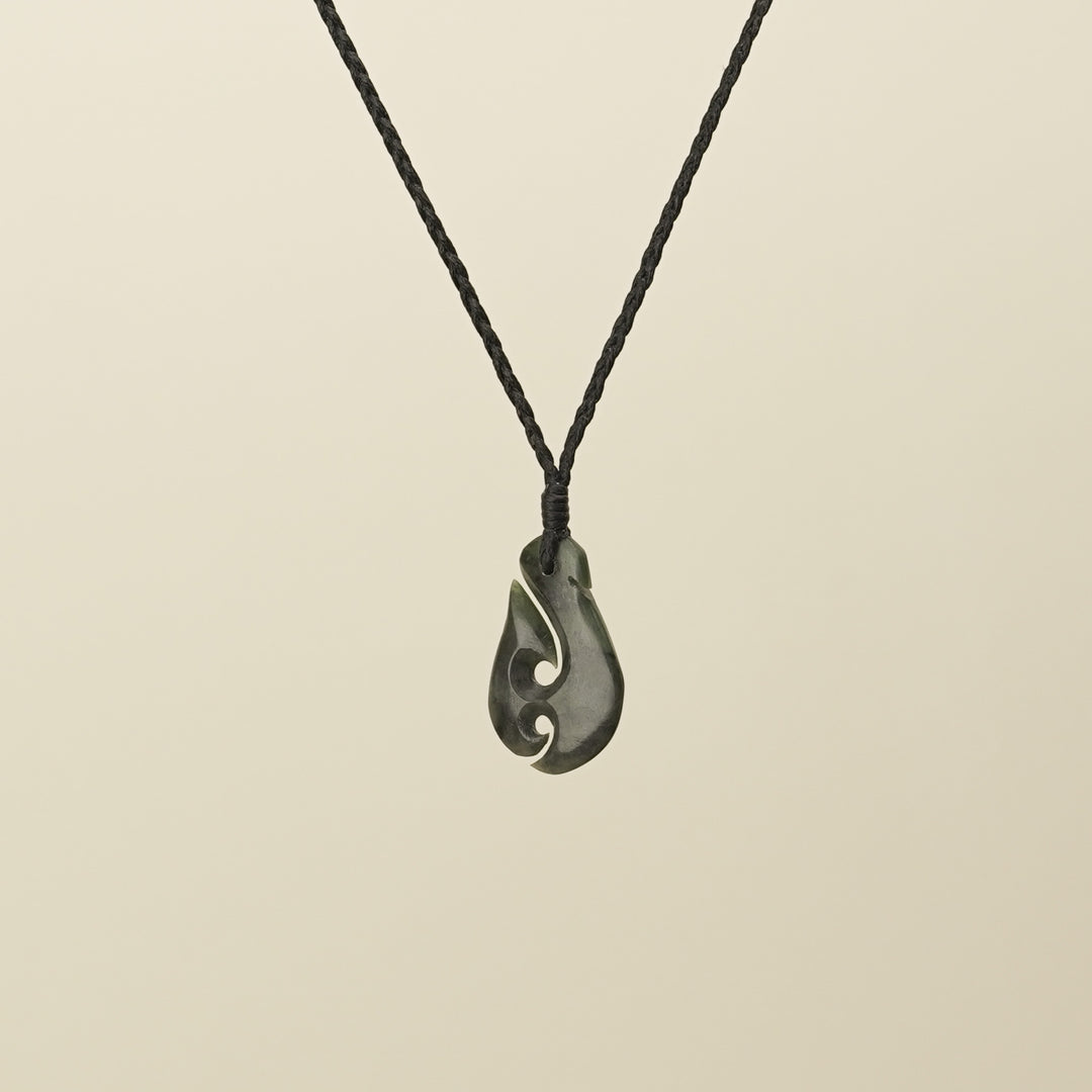 Hei Matau Small Pounamu Pendant