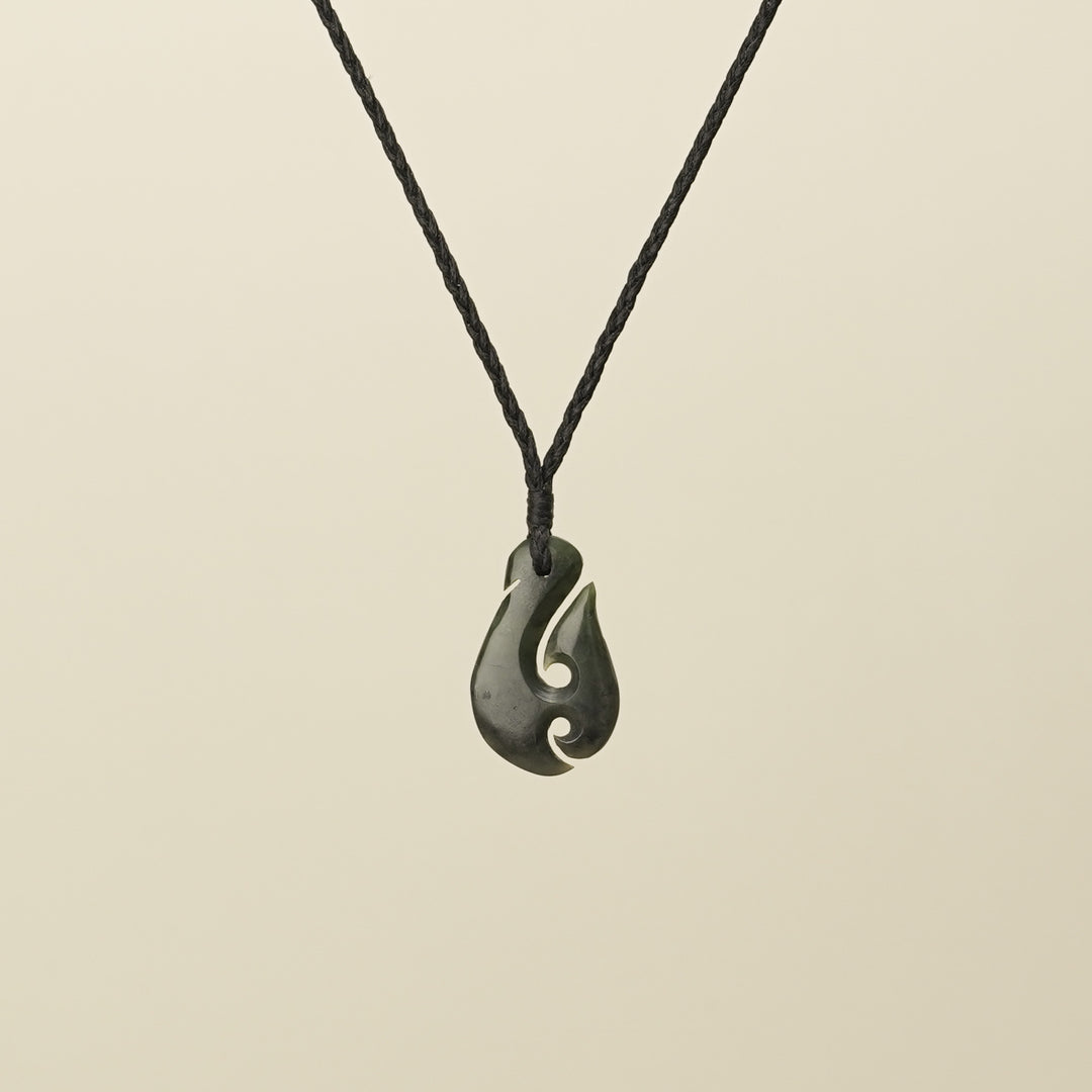 Hei Matau Small Pounamu Pendant