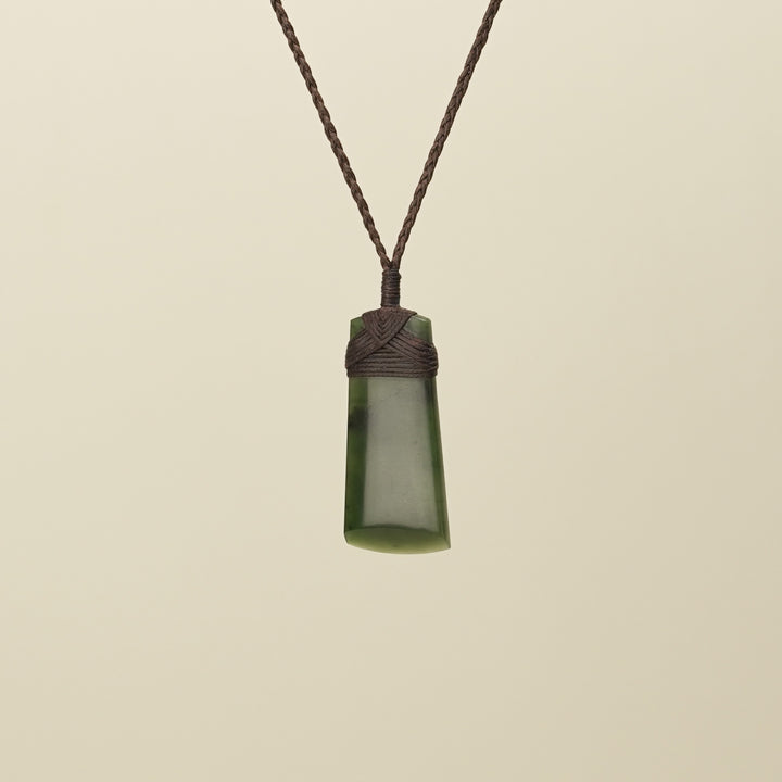 Toki Kawakawa Pounamu Small Pendant