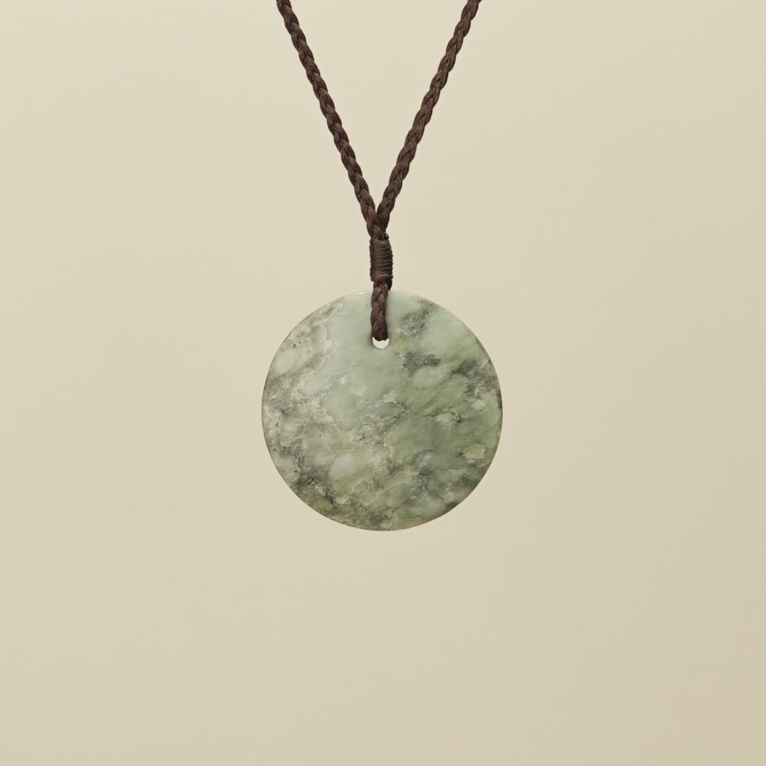 Porowhita Circle of Life Hapopo Inanga Pounamu Medium