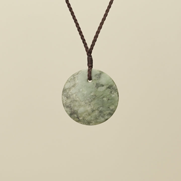 Porowhita Circle of Life Hapopo Inanga Pounamu Medium