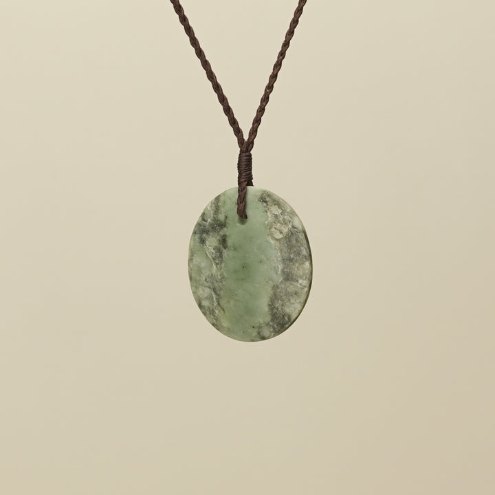 Porowhita Circle of Life Hapopo Inanga Pounamu Medium