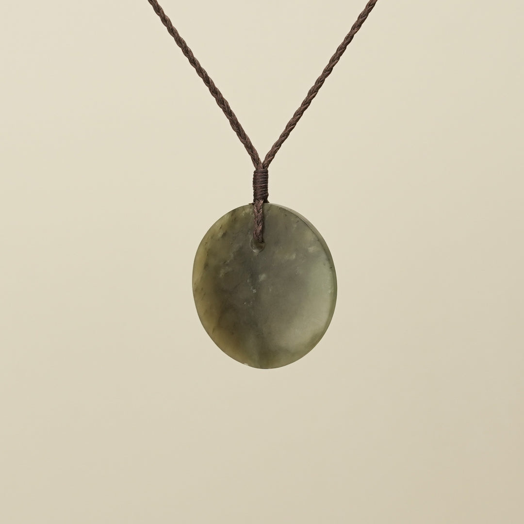 Porowhita Circle of Life Kahurangi Inanga Pounamu Medium