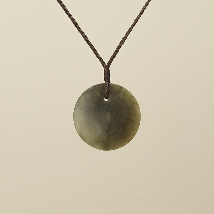 Porowhita Circle of Life Kahurangi Inanga Pounamu Medium