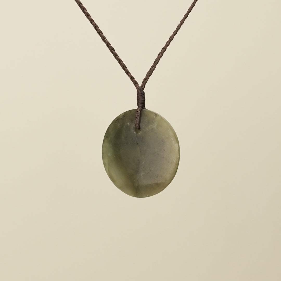 Porowhita Circle of Life Kahurangi Inanga Pounamu Medium