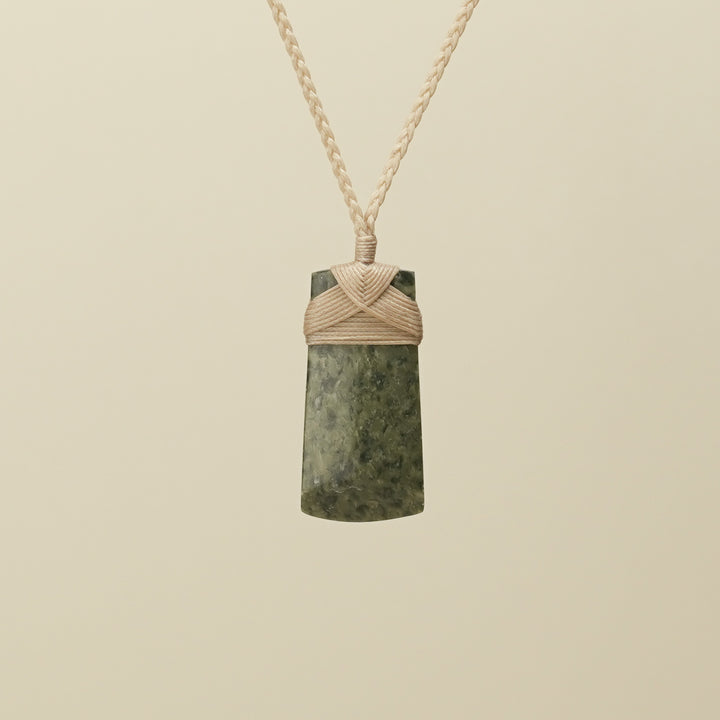 Toki Hapopo Pounamu Medium Pendant