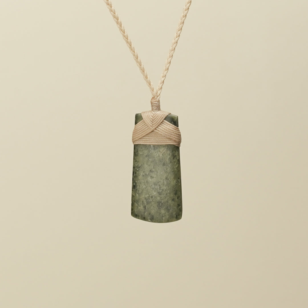 Toki Hapopo Pounamu Medium Pendant