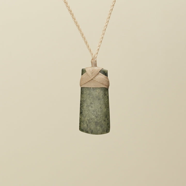 Toki Hapopo Pounamu Medium Pendant