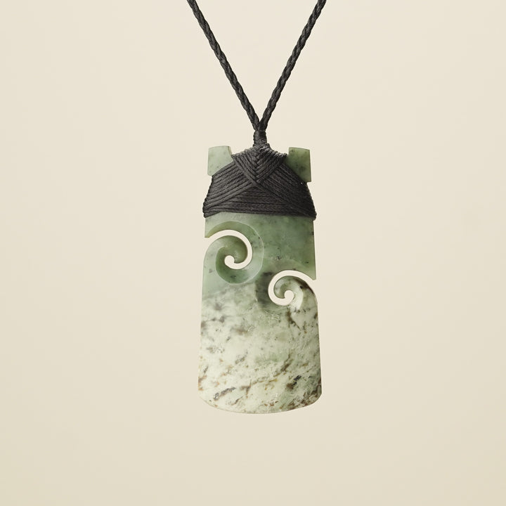 Toki Kawakawa Pounamu Large Pendant