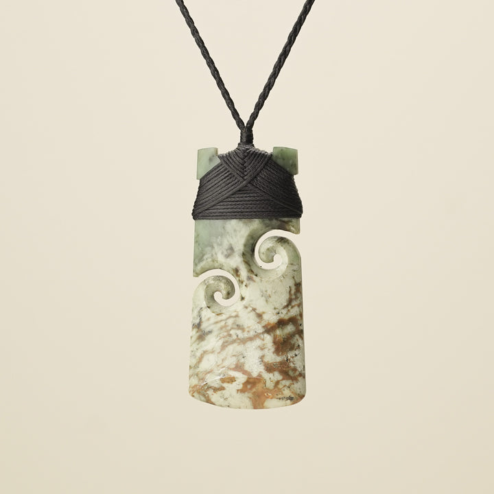 Toki Kawakawa Pounamu Large Pendant