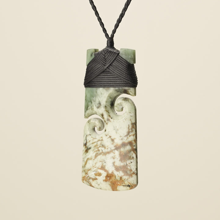 Toki Kawakawa Pounamu Large Pendant