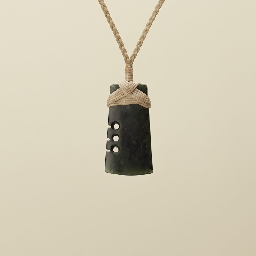 Toki Hapopo Notched Pounamu Small