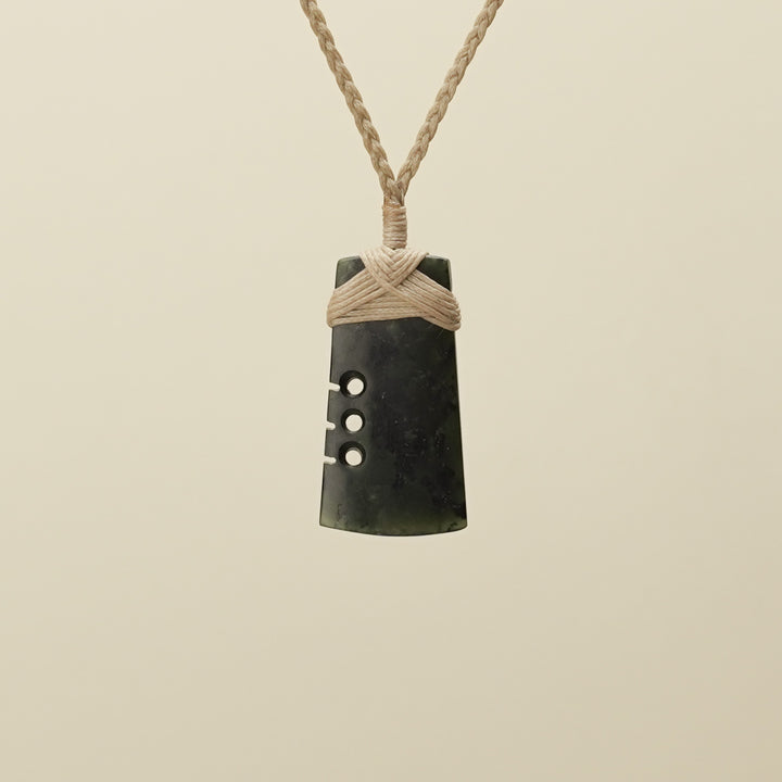 Toki Hapopo Notched Pounamu Small