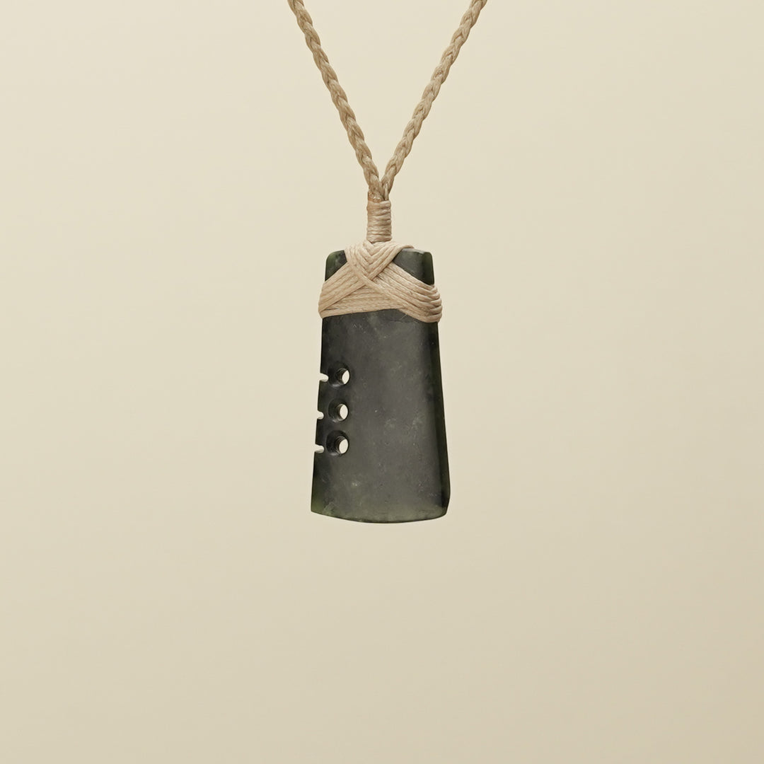 Toki Hapopo Notched Pounamu Small