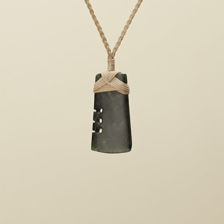 Toki Hapopo Notched Pounamu Small