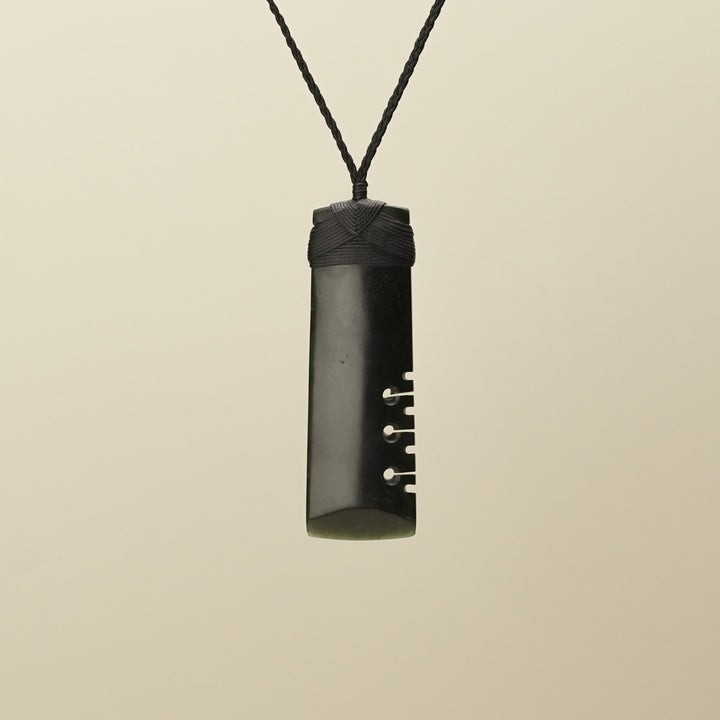 Kawakawa Pounamu Toki Pendant Extra Large