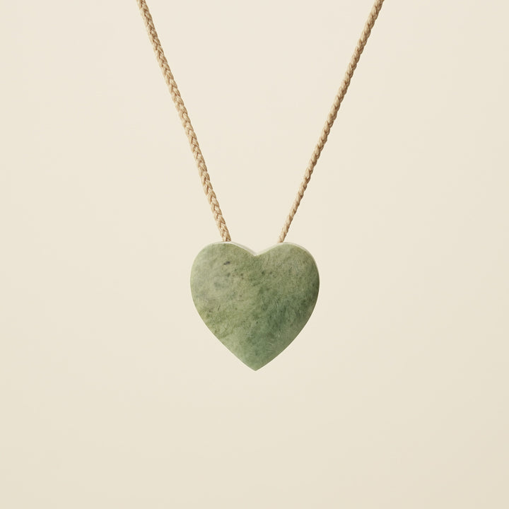 Heart Raukaraka Pounamu – Small