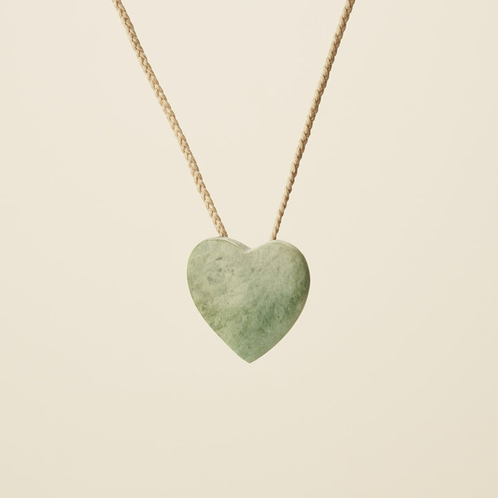 Heart Raukaraka Pounamu – Small